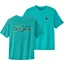 Patagonia Mens Cap Cool Daily Graphic Shirt - Unity Fitz-Subtidal Blue X-Dye